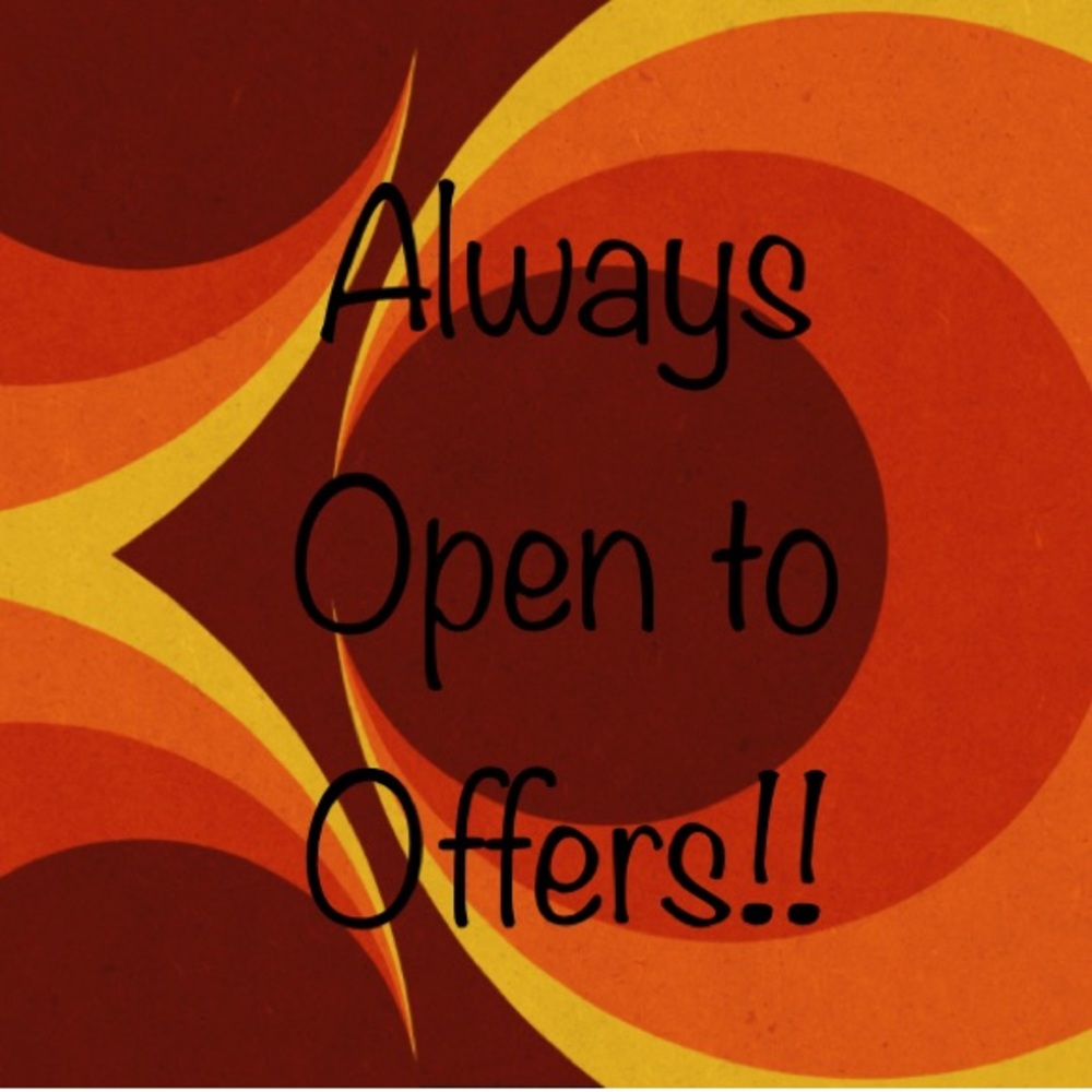 All Reasonable Offers Considered!